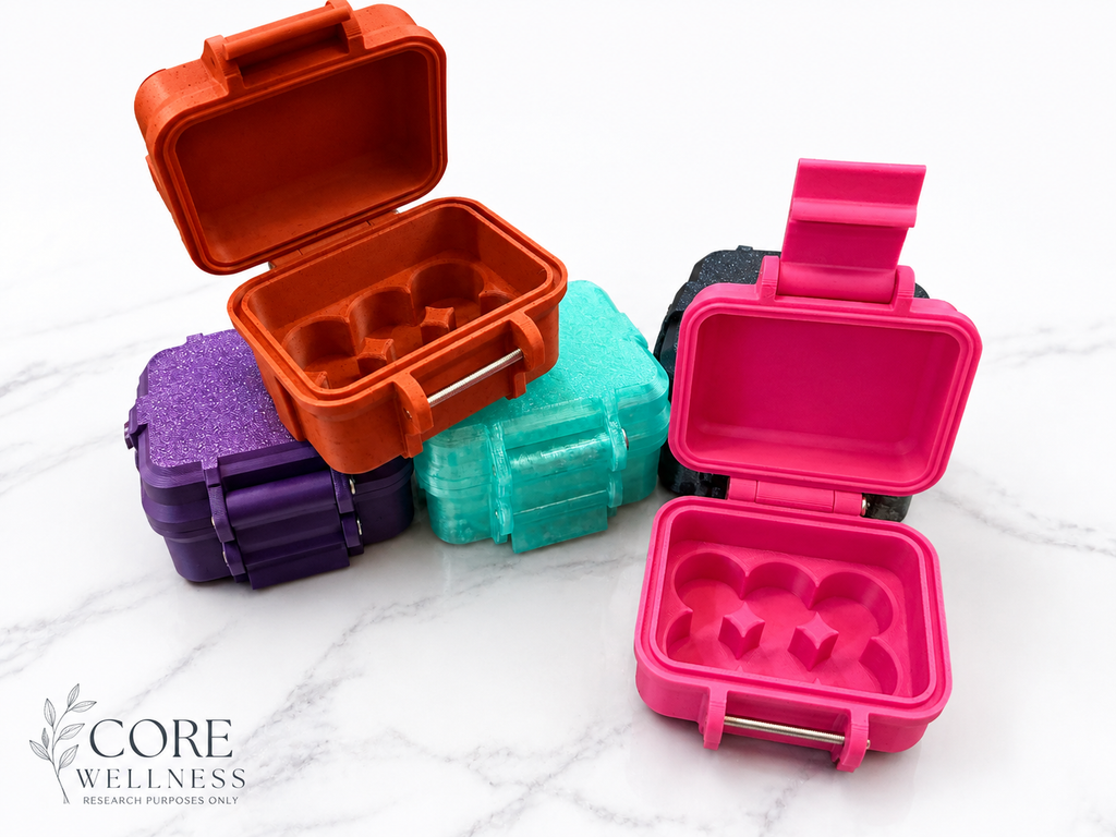 Research Vial 6-Compartment Case
