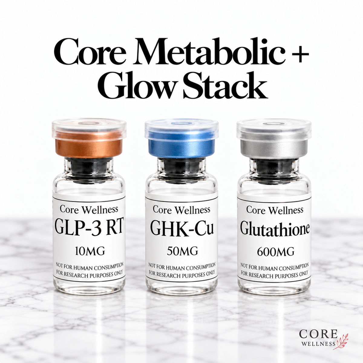 Core Metabolic + Glow Stack | Discount Bundle